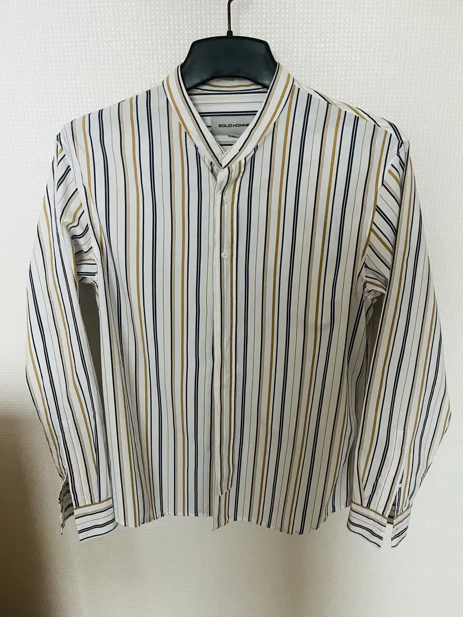 Solid Homme striped shirt for sale