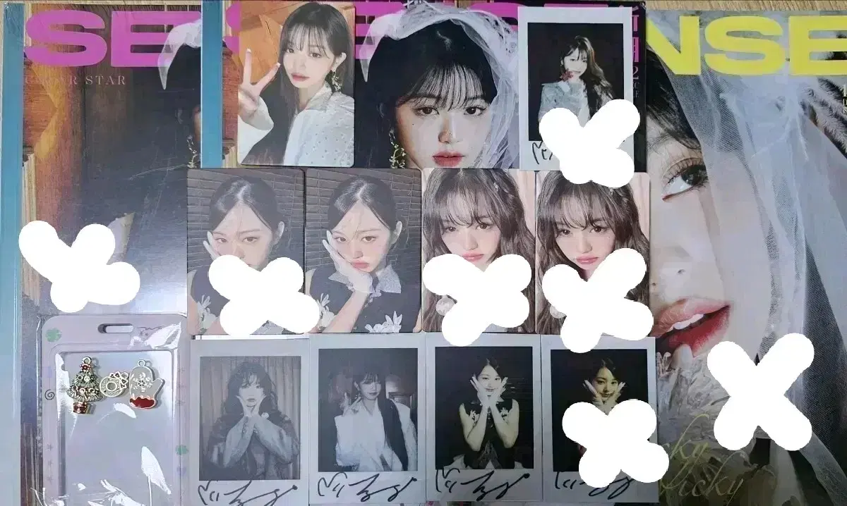 장원영 중국잡지 센스  sense 원영잡지포카