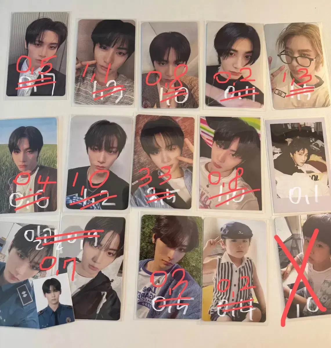 Boynextdoor taesan poca unreleased photocard Japan broadcast album Boynextdoor