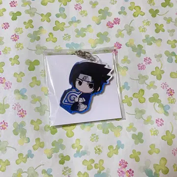 나루토 우치하 사스케 꽉꽉 아크릴 키링