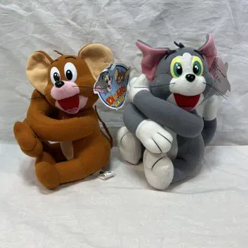 톰과 제리 무비 포옹 봉제 인형 2종 세트 1998