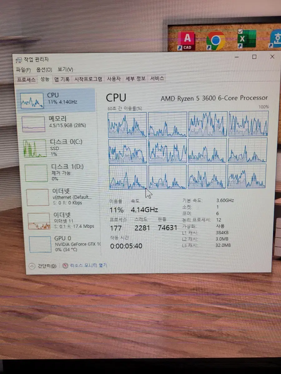 AMD 3600, GTX 1050 ti full body