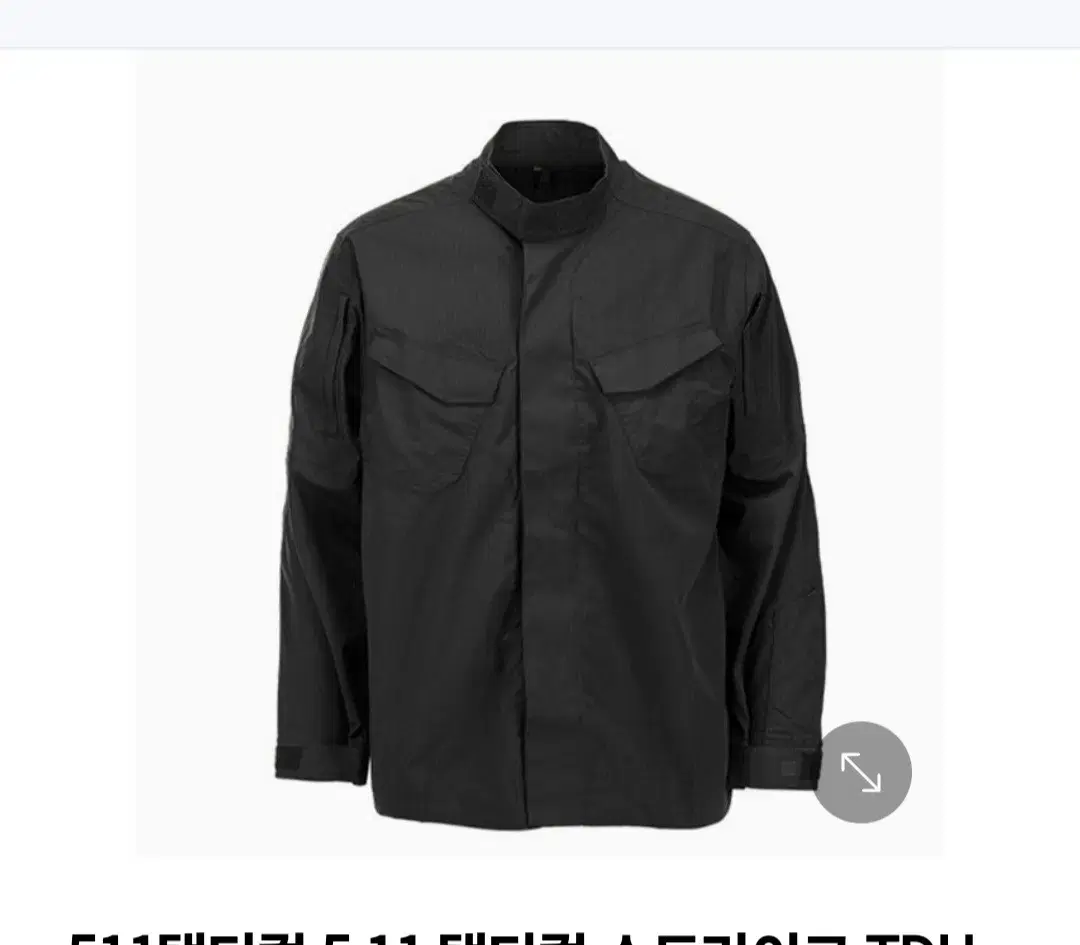 511택티컬 스트라이크 TDU 롱슬리브 셔츠 전술 블랙 m