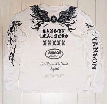 Vanson Leathers 50주년 기념 한정판 롱T