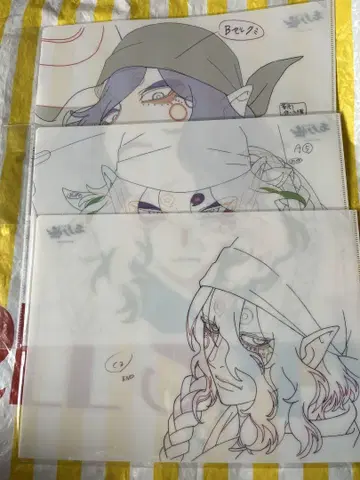 극장판 모노노케 칸우산 호자 원화 클리어 파일