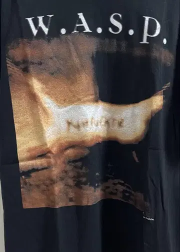 W.A.S.P. 밴딩 티셔츠 97년산 초레어