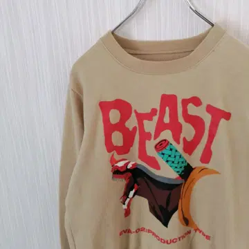 에반게리온 신극장판 BEAST 2호기 맨투맨 트레이닝복