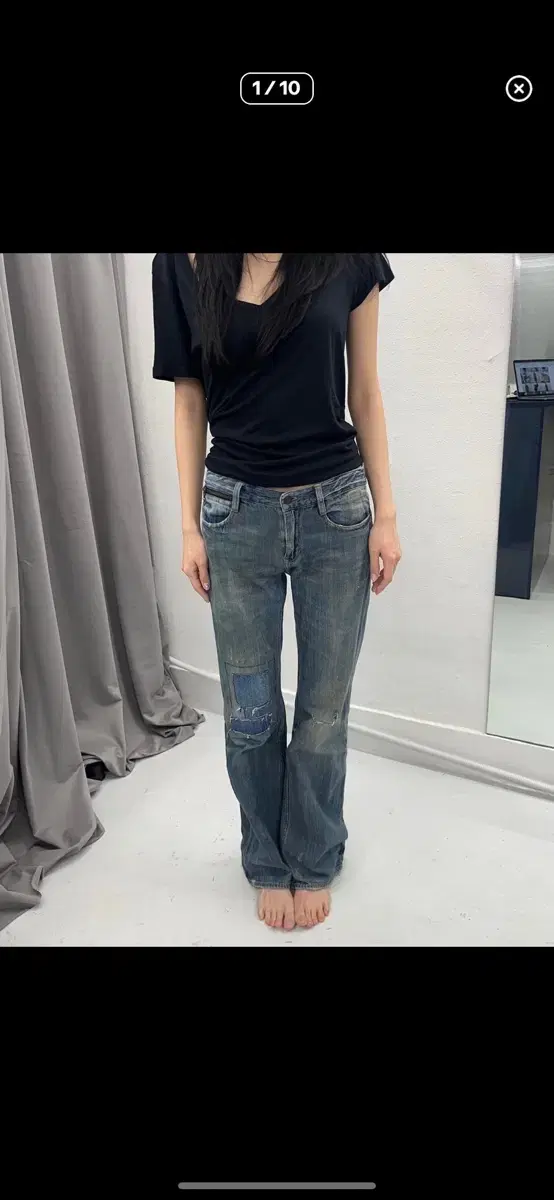 빈티지 폴로 랄프로렌 데님 팬츠