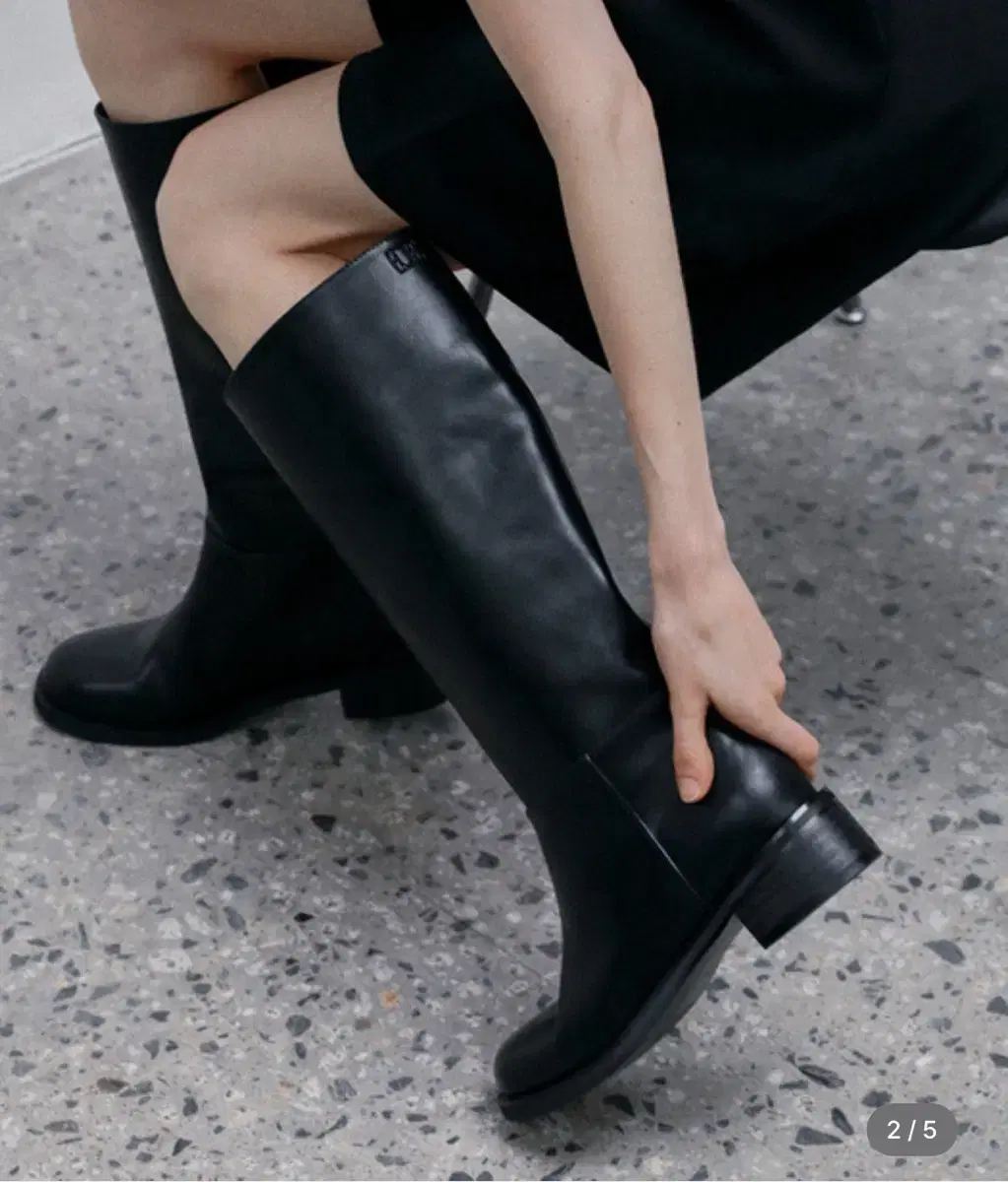 (새상품)에퓨레 모노 롱부츠 240 EPURE MONO long boot