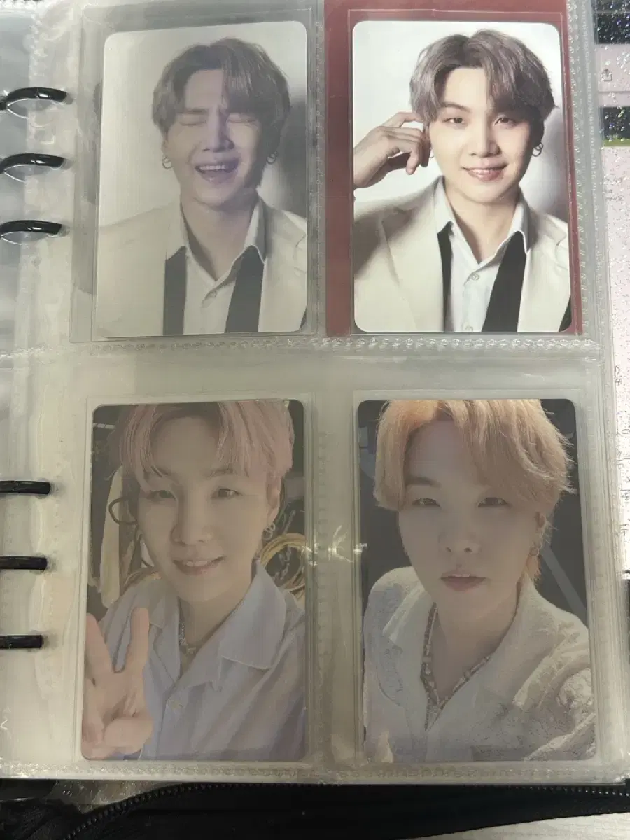 방탄 21 메모리즈 블레 디비디 더팩트 차이나 민윤기 슈가 포카