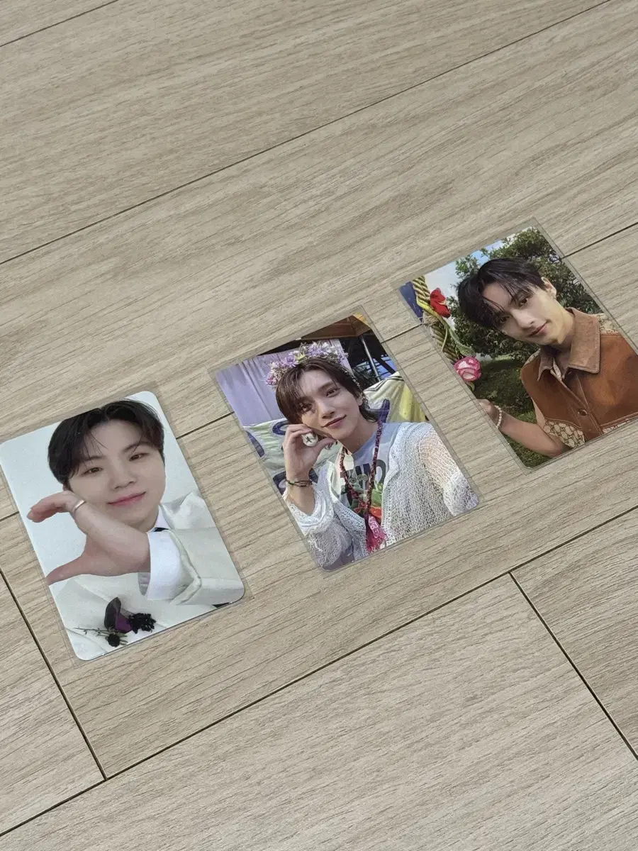 가격내림<일괄 판매>세븐틴 포카 -우지, 조슈아, 준