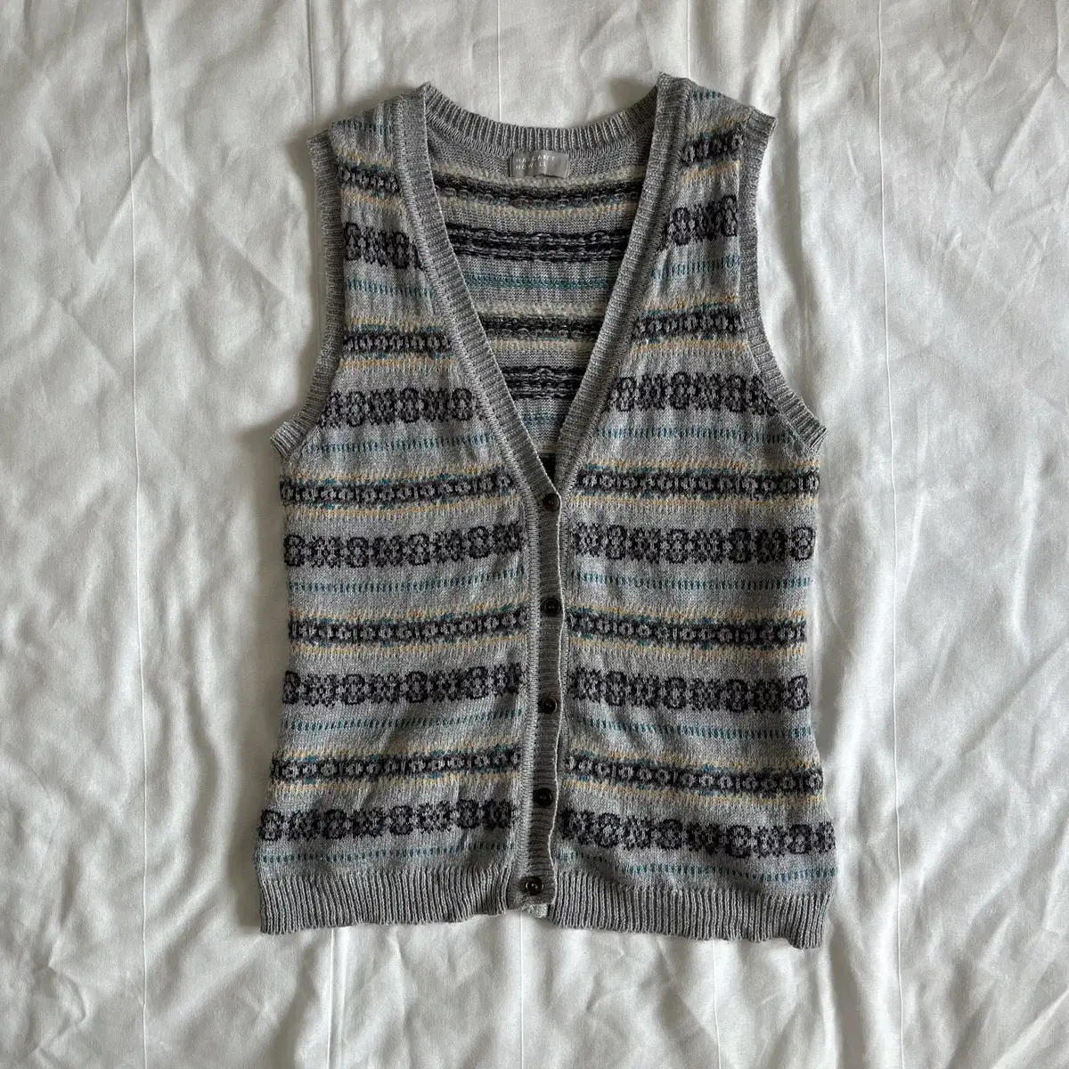 MARGARET HOWELL cotton wool vest  일본제
