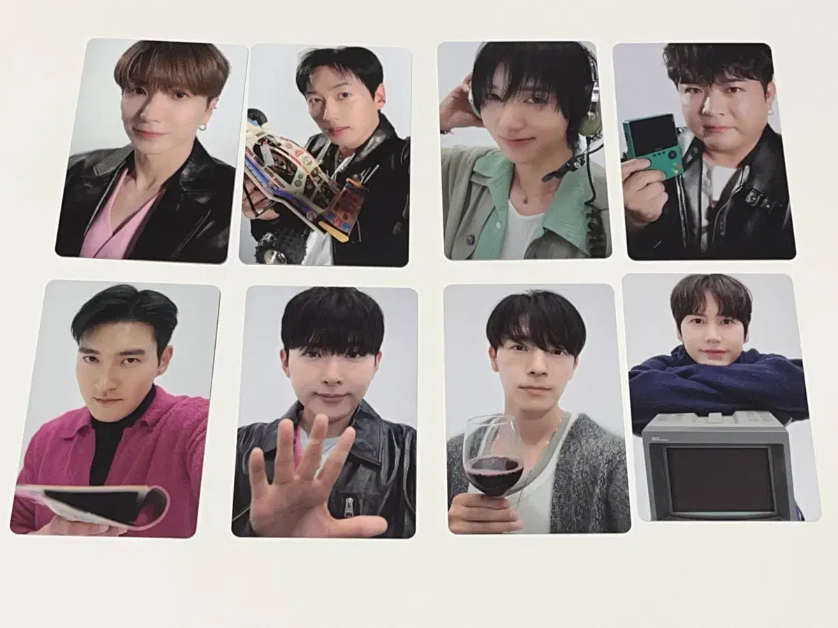 일괄 가격) Sm 단체 앨범 패밀리 버전 슈퍼주니어 포카