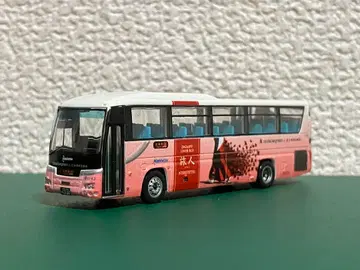 니시테츠 버스 다자이후 라이너 버스 여행자 핑크판