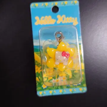 햇빛 한정판 니코우키스게 꽃 헬로키티 스트랩