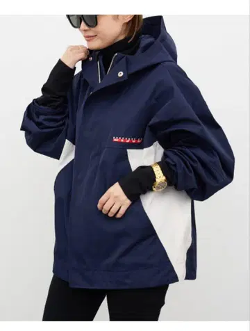 Kijun 로고 쉘 재킷