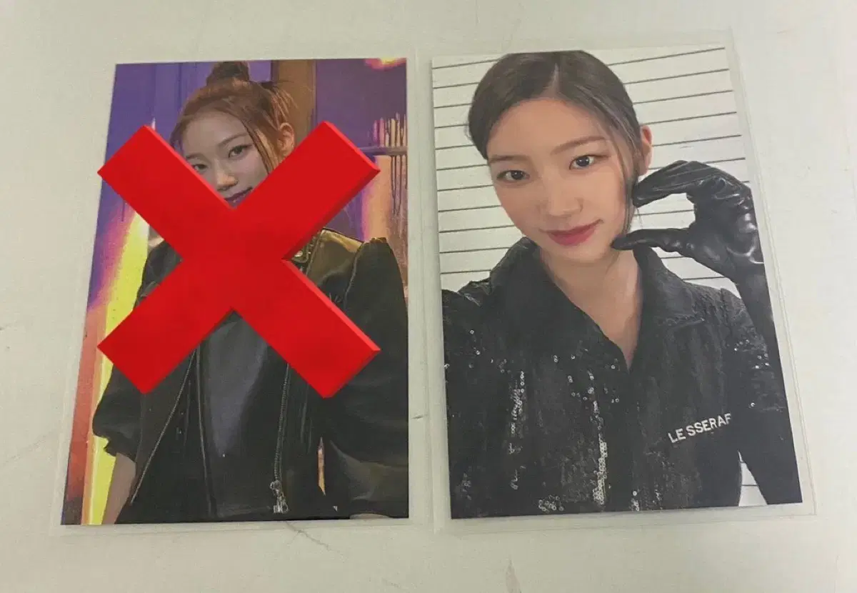 르세라핌 카즈하 fearless 피어리스 공방 포카 양도