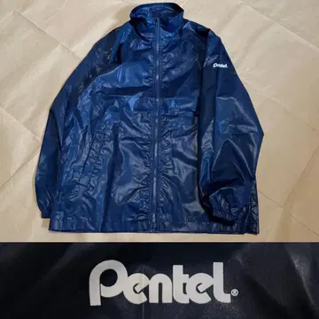펜텔 펜텔 점퍼 자켓 윈드 브레이커 문구