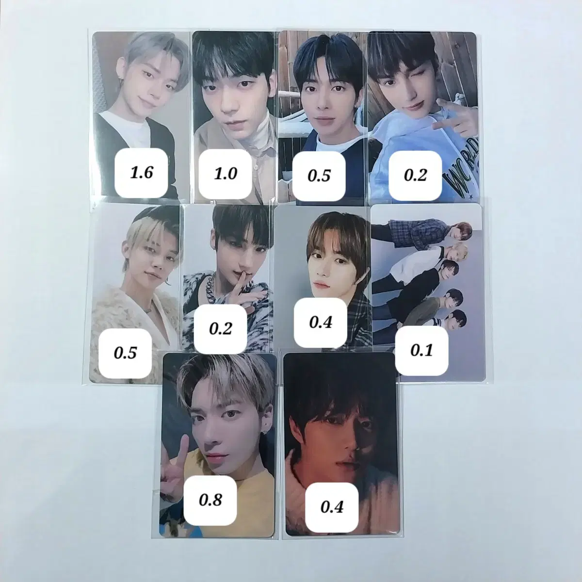 txt yeonjun beomgyu hueningkai soobin taehyun ld unreleased photocard m2u soundwave powerstation