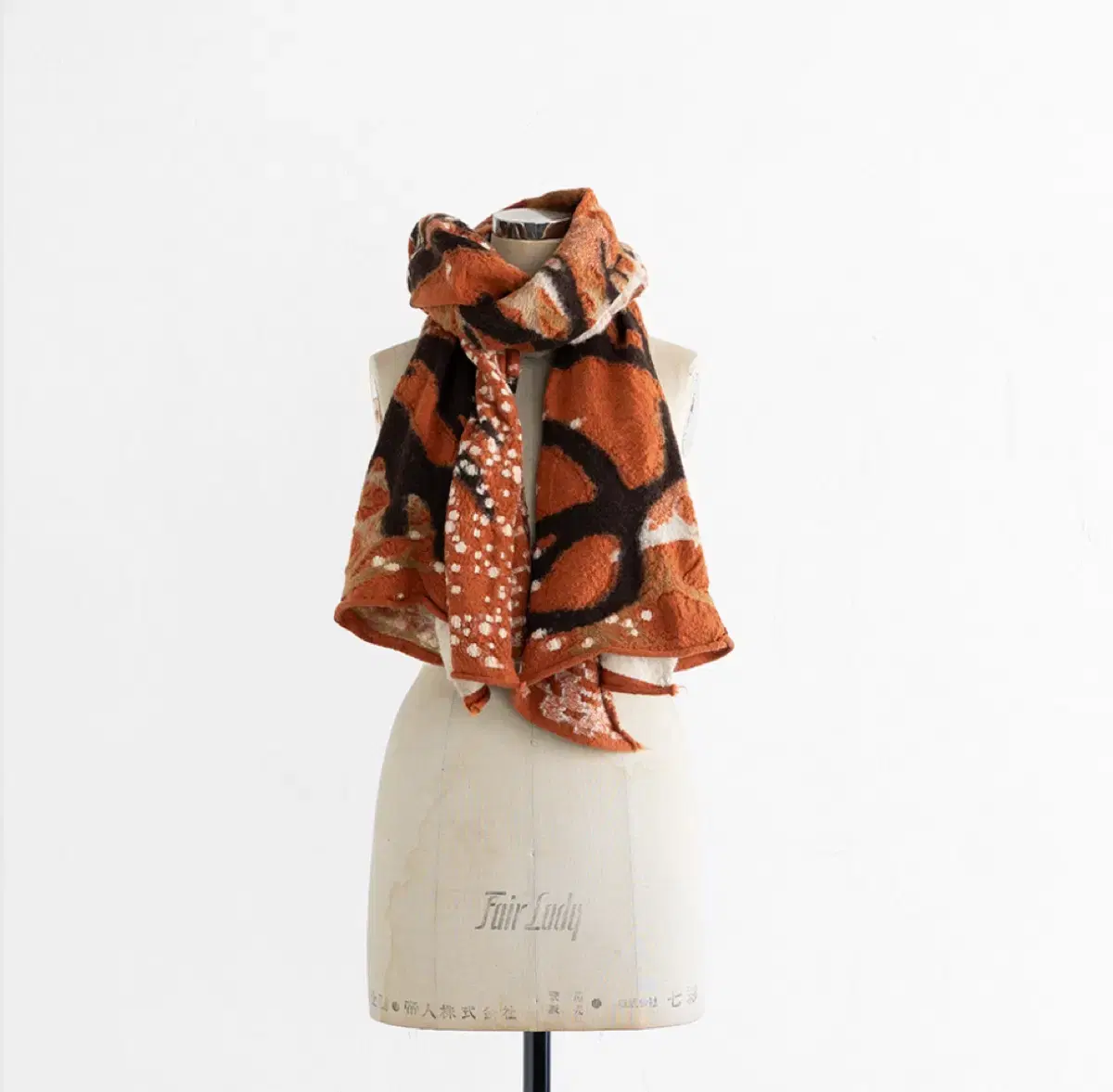Kapital Journey Carib Muffler_Orange
