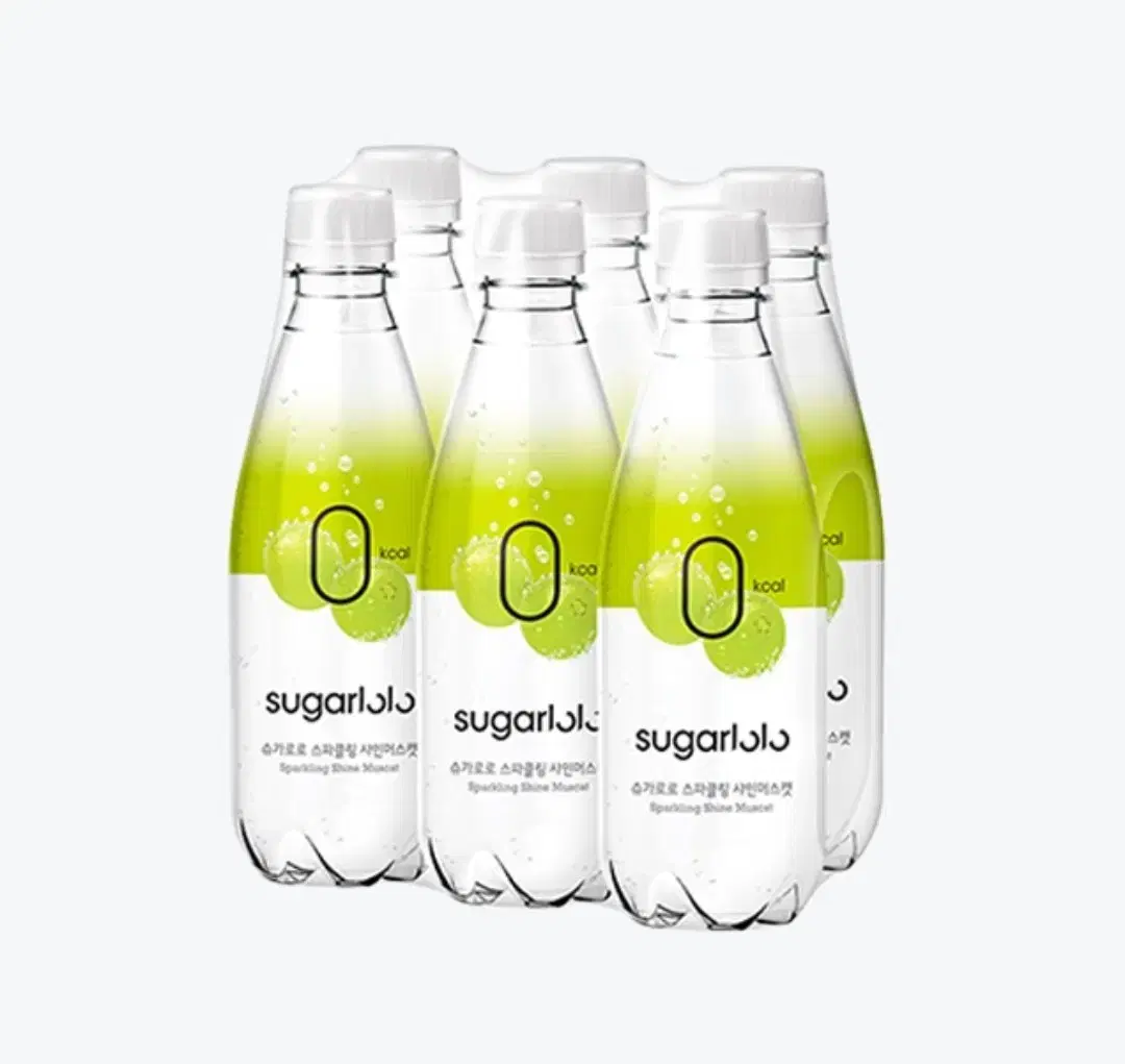 무료배송)[슈가로로] 스파클링 샤인머스캣350ml 6개입