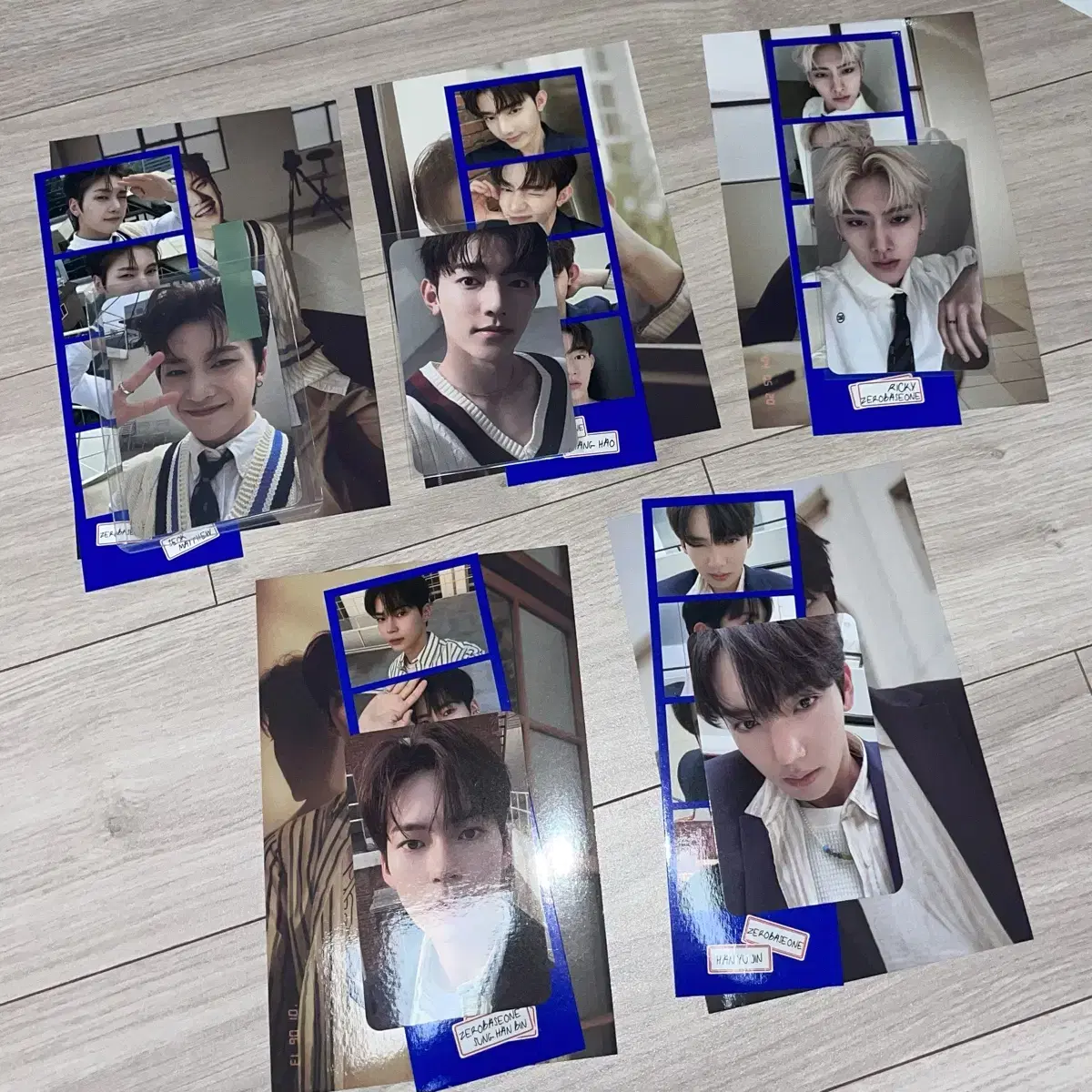 제베원 제로베이스원 제로즈1기 키트 분철 성한빈 장하오 한유진