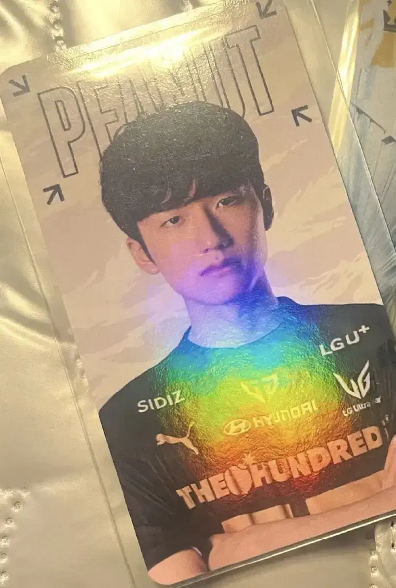 Lck 피넛 한왕호 포토카드 포카 3장 일괄 판매