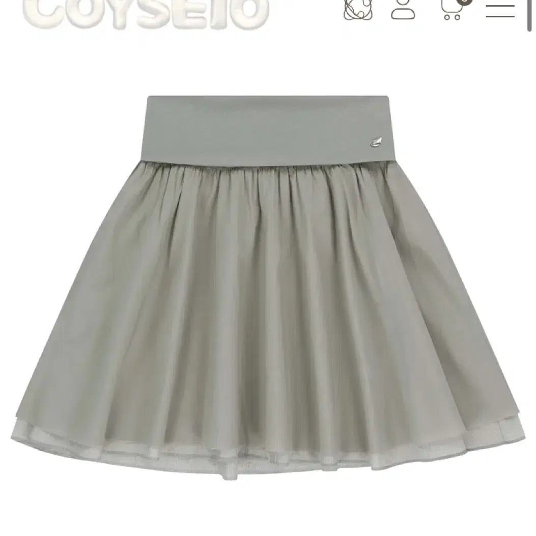 코이세이오 더블 셔링 스커트사이즈 2