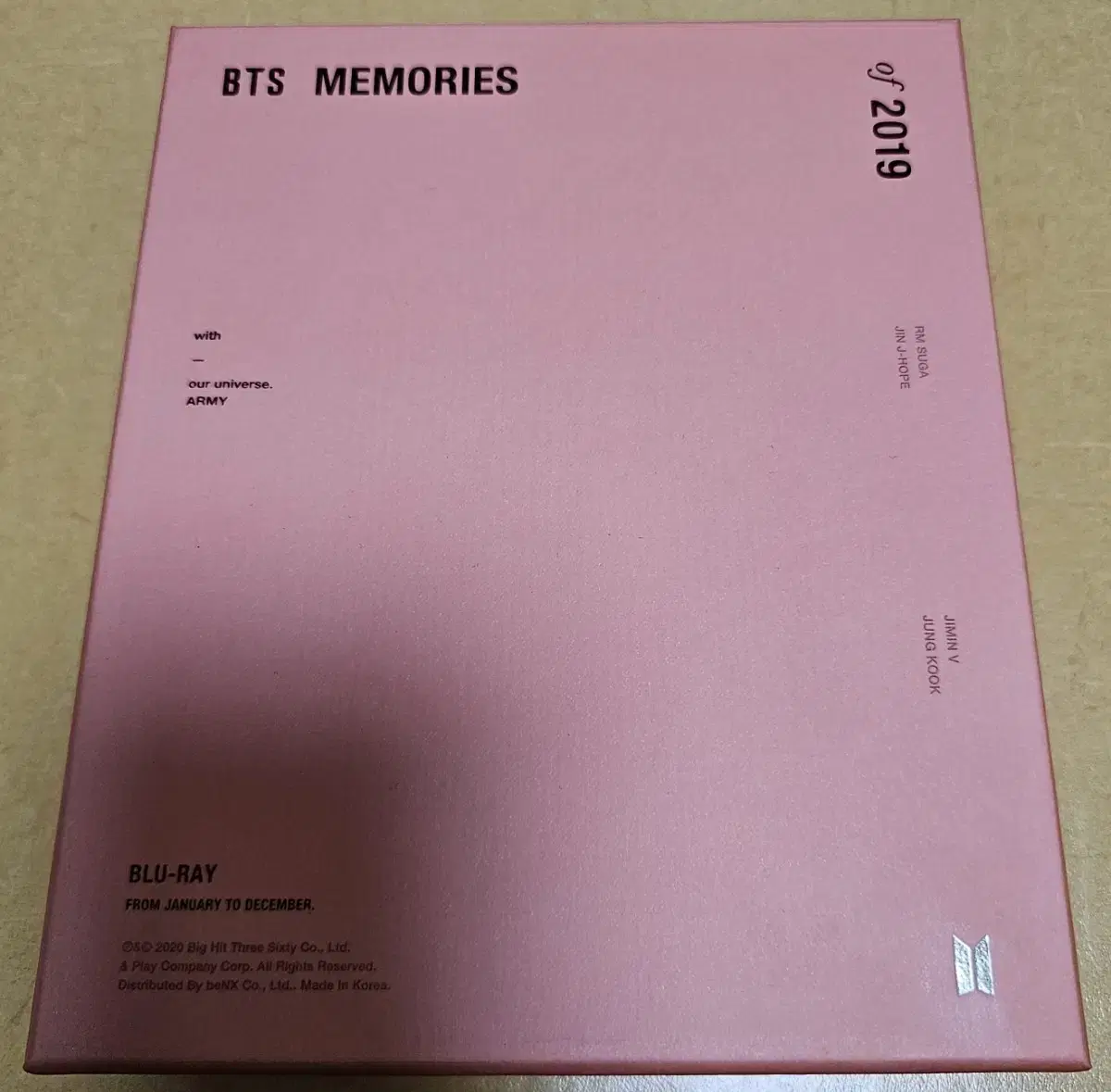 방탄 2019 메모리즈 MEMORIES 블레