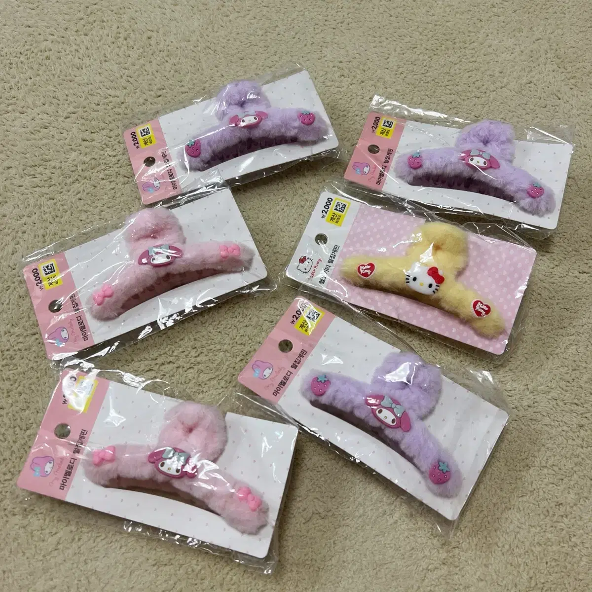 [Genuine] Sanrio My Melody Hair Clip