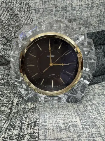 세이코 탁상시계 크리스탈