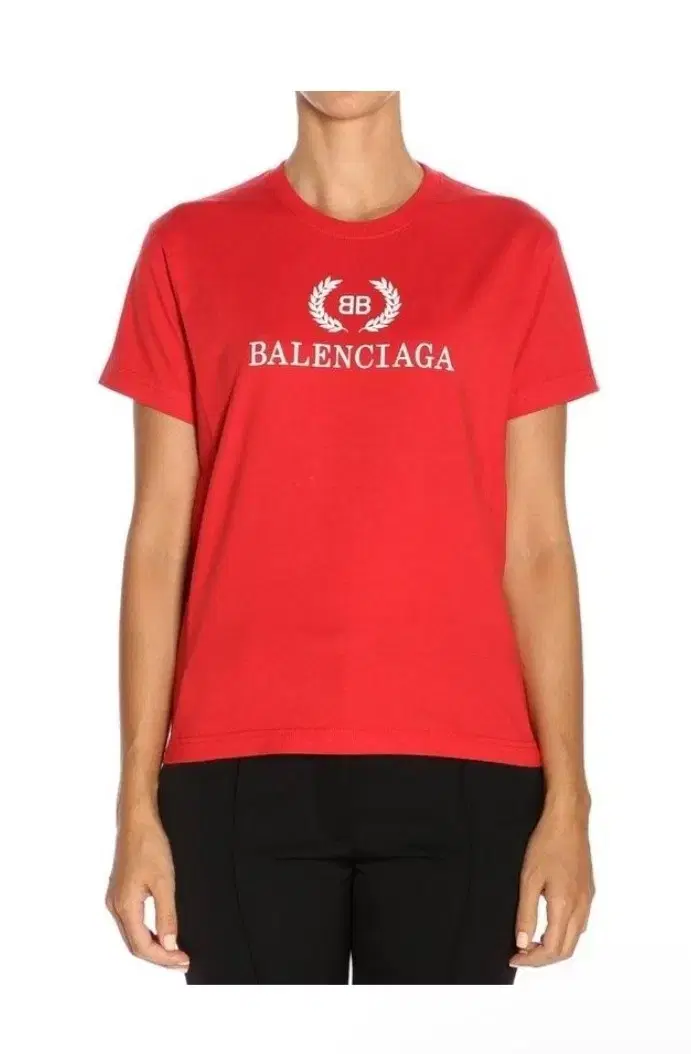 [ 발렌시아가 ] balenciaga 월계수로고 반팔티 XS
