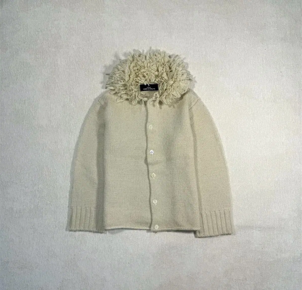 꼼데가르송 wool knit