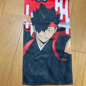 쿠로오 테츠로 네코마 고교 머플러 타월