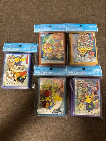 포켓몬 센터 도호쿠 축제 놀이 카드 슬리브 5종 세트