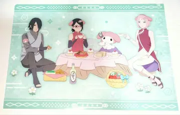 나루토 사스케 사쿠라 샐러드 클리어 파일 산리오