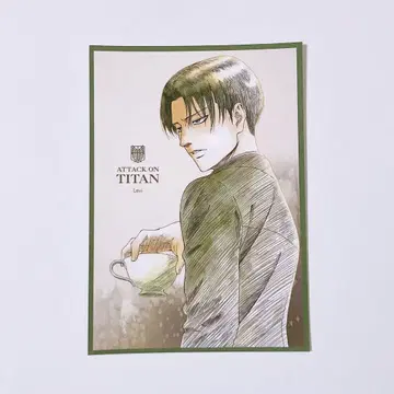 리바이 엽서 진격의 거인 wit studio