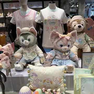 상하이 디즈니 봄 한정판 젤라토니 봉제 인형 M