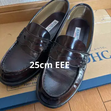 HARUTA 천연 가죽 로퍼 25cm EEE