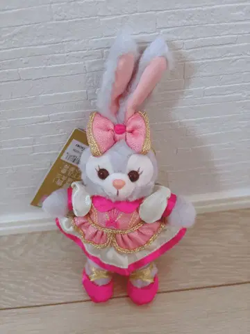 상하이 디즈니 5주년 스텔라 루 봉제 인형 키체인