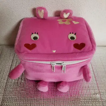 SWIMMER 토끼 디자인 핑크 파우치