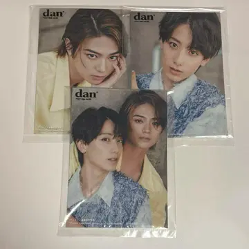 다카라노비도로 TV 가이드 dan vol.52 혜택 브로마이드 세트