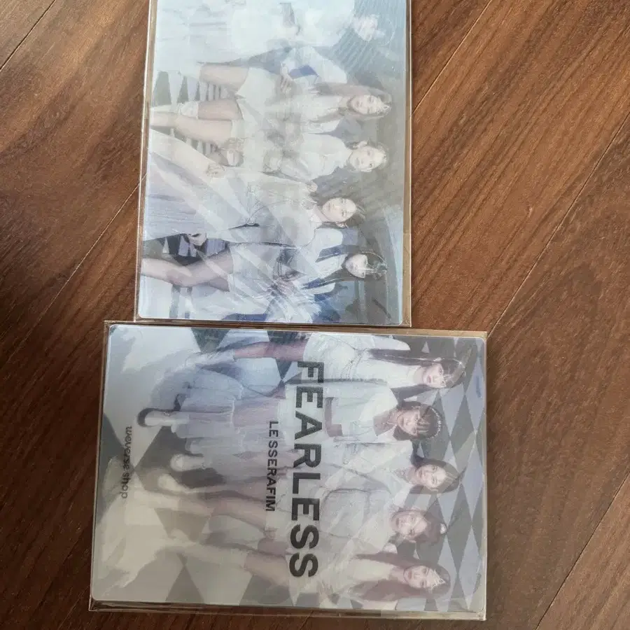 르세라핌 fearless japan 특전 랜티큘러