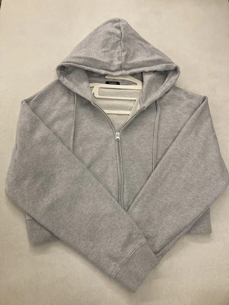 Musinsa Standard Cropped Hooded Zip-Up