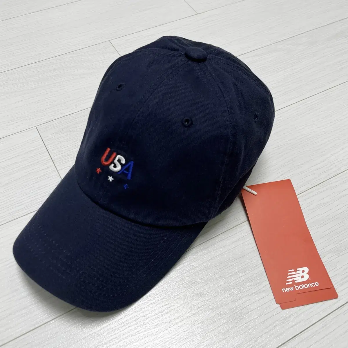 [새 상품] 뉴발란스 USA 볼캡 네이비