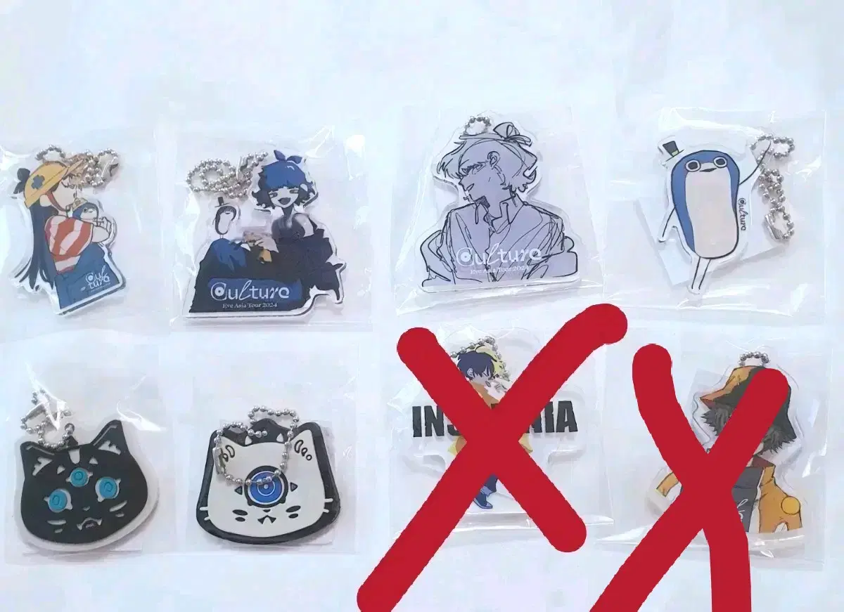 ARIAKE Acrylic Keyring Utaite Eve Eve Goods