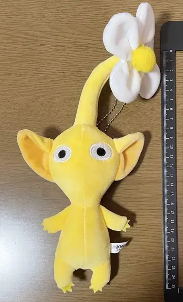 피크민 봉제 인형 파우치북 노랑 피크민 익명 배송