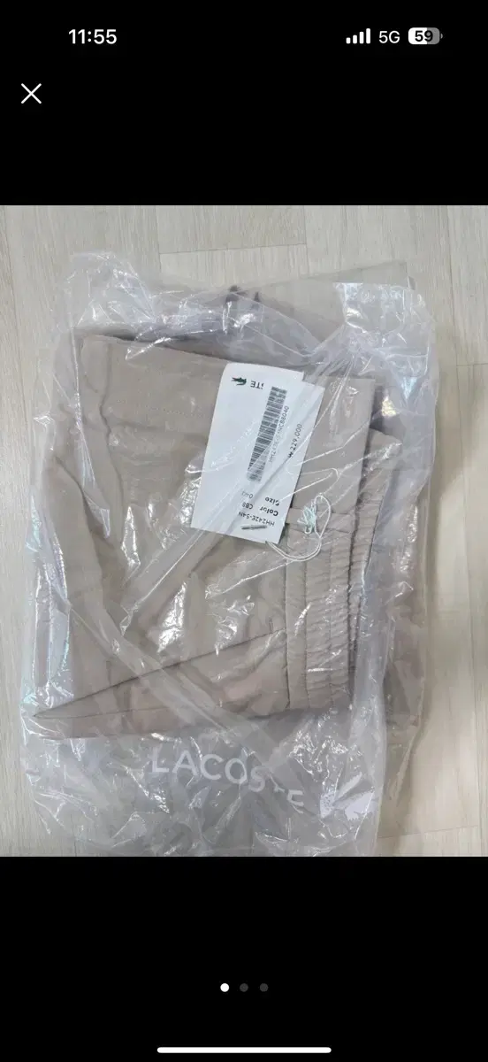 라코스테 남성 슬랙스