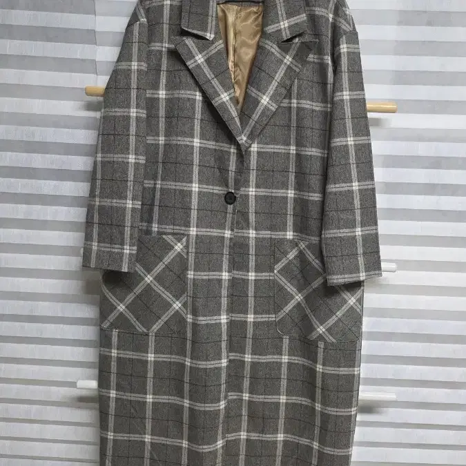 여성 MILL 롱자켓