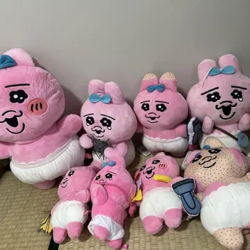 빤쮸토끼 봉제 인형 낱개 판매, 세트 판매 가능